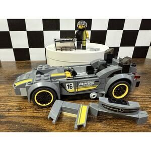 LEGO SPEED CHAMPIONS 75877 Mercedes-AMG GT3 INCOMPLETE MISSING PARTS - Mini Fig